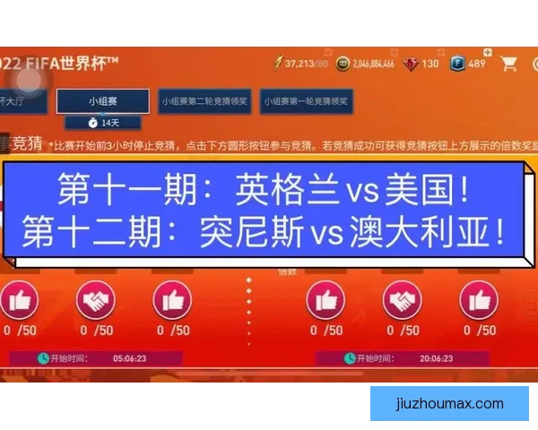 世界杯赛事竞猜预测：解析各队实力对比与赛程走势分析